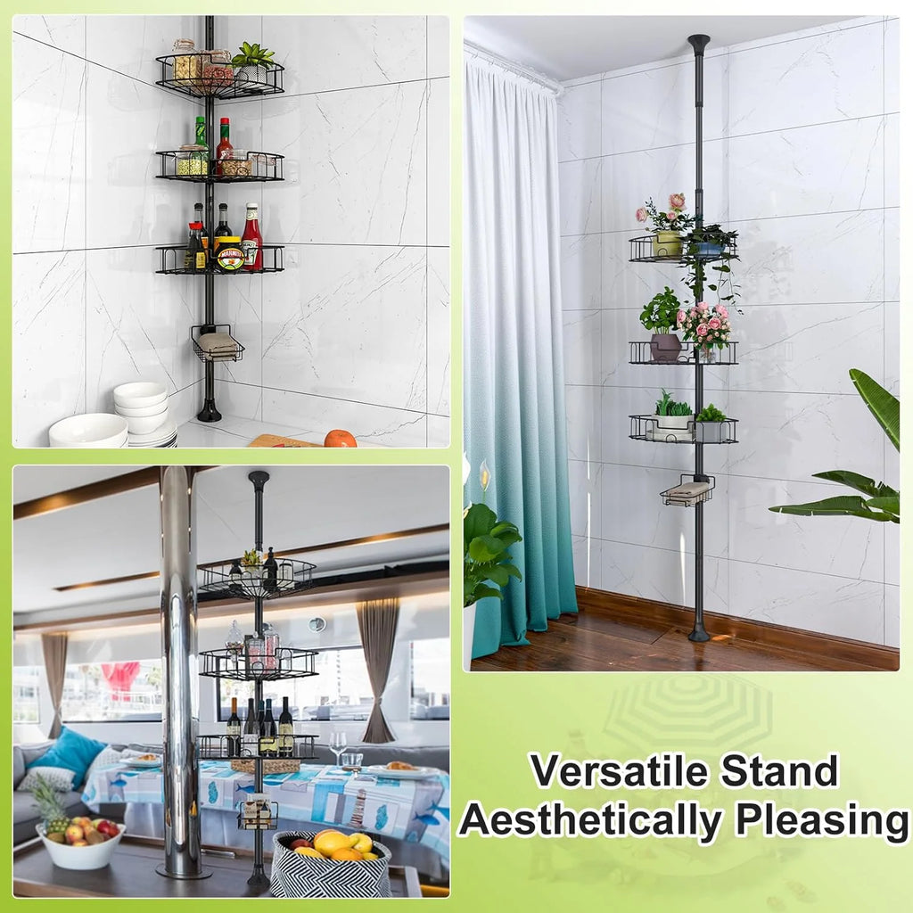 Corner Shower Caddy Tension Pole