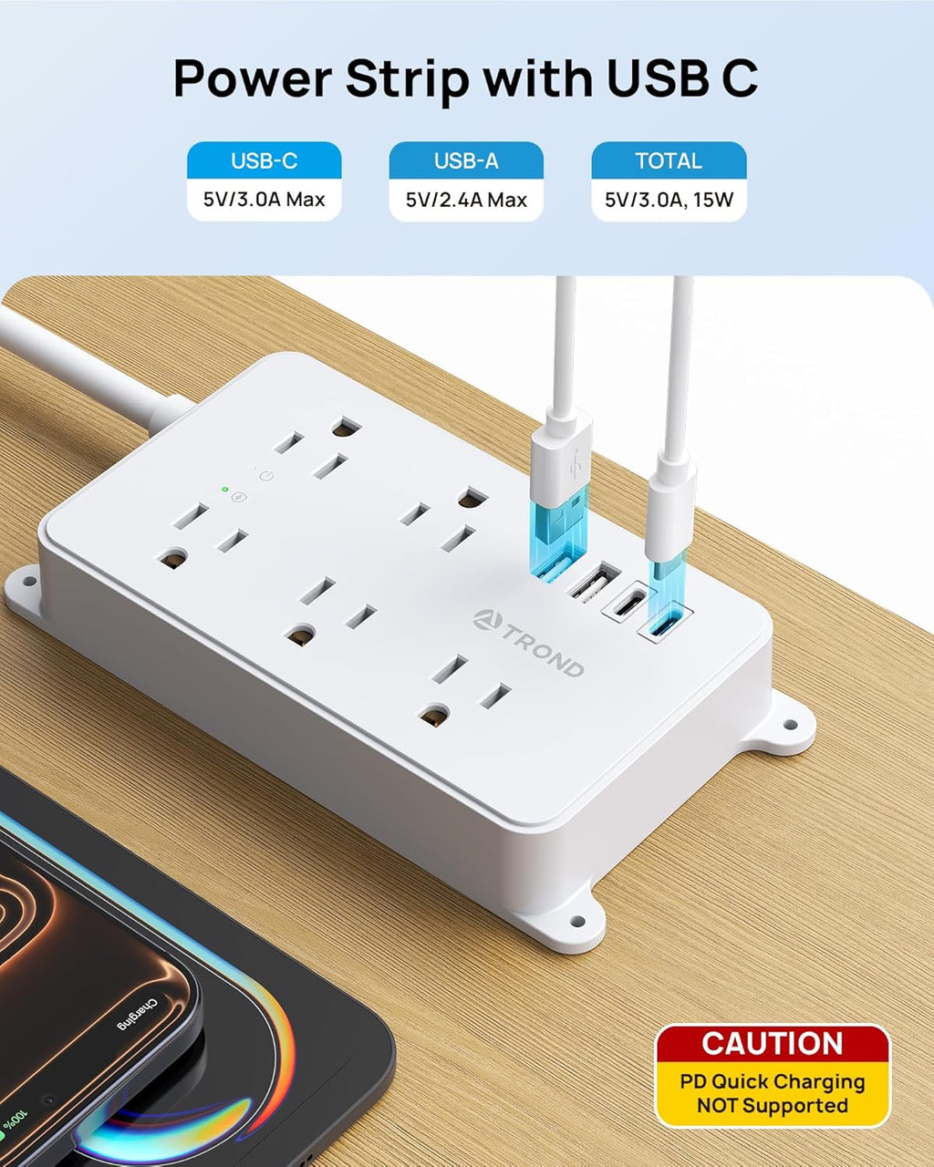 Power Strip with USB