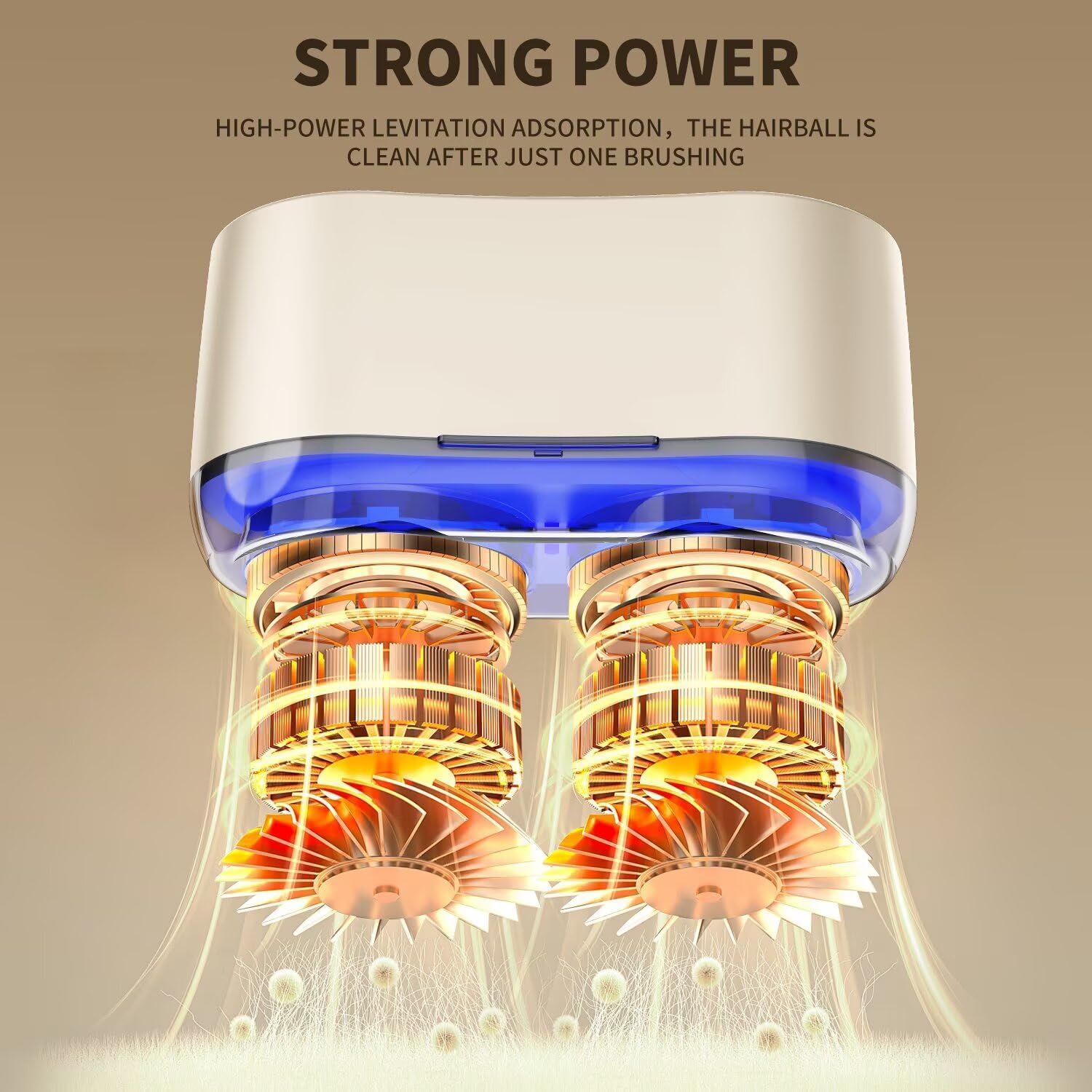 Ultimate Electric Fabric Shaver - Rechargeable Lint Remover with 6 Stainless Steel Blades for Safe Use on Sweaters, Coats, and Sofas